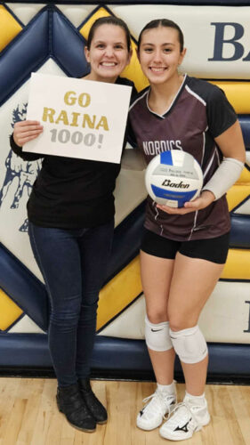 Ledzian reaches 1,000 assists in Nordics’ sweep